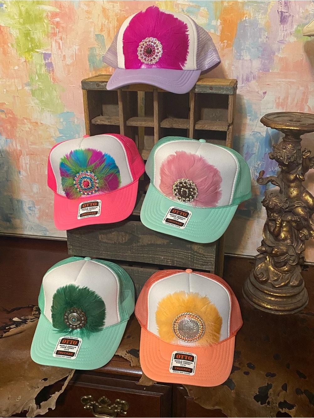 Sneak👀 SHOWGIRL COLLECTION Trucker Hats!